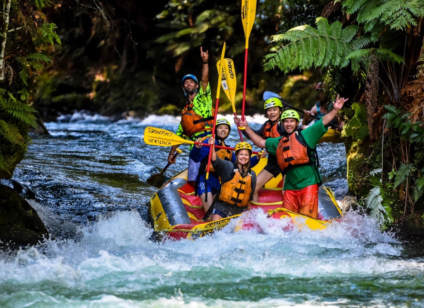 Kaituna River og Tutea Falls Whitewater Rafting