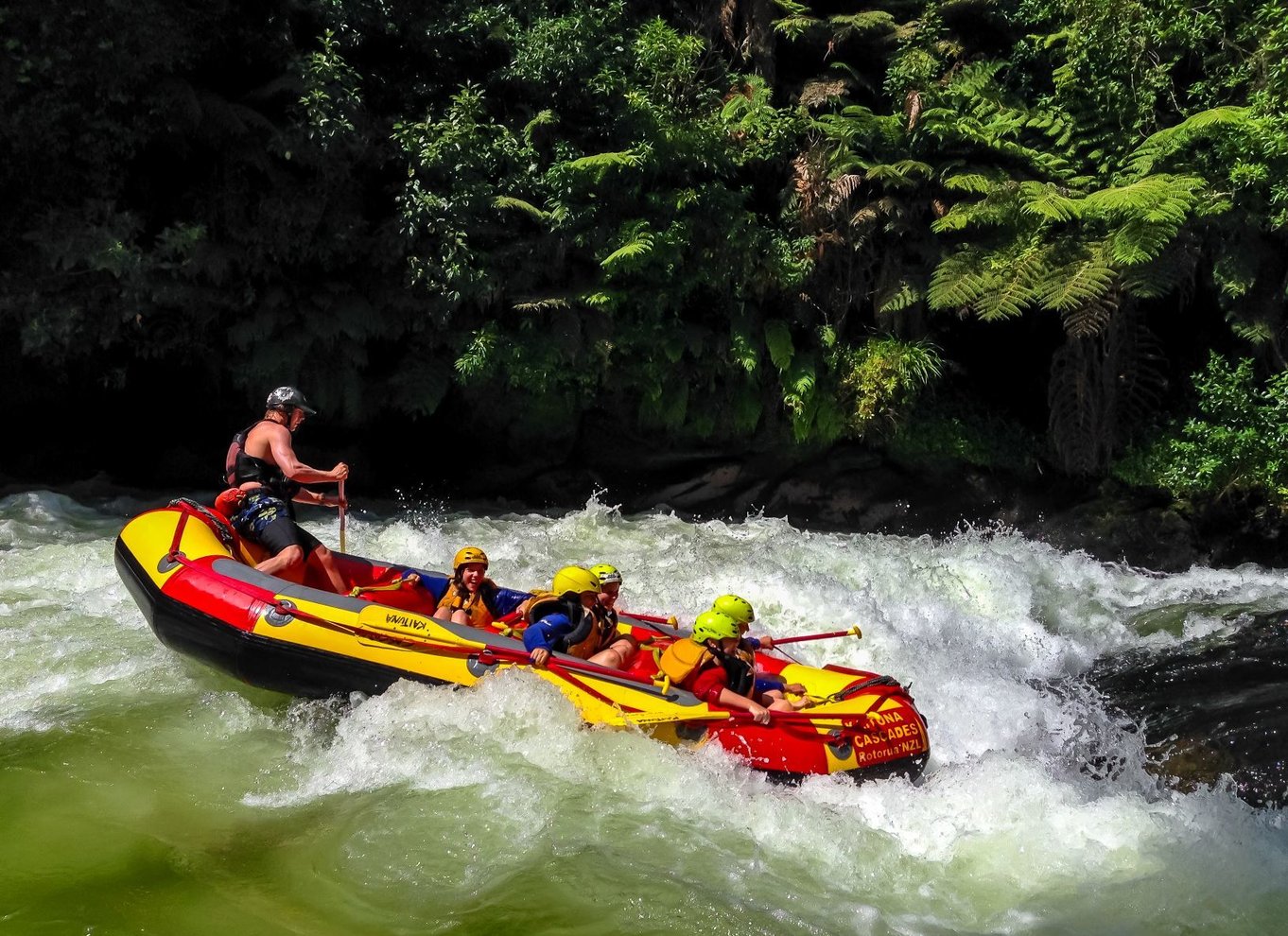 Kaituna River og Tutea Falls Whitewater Rafting