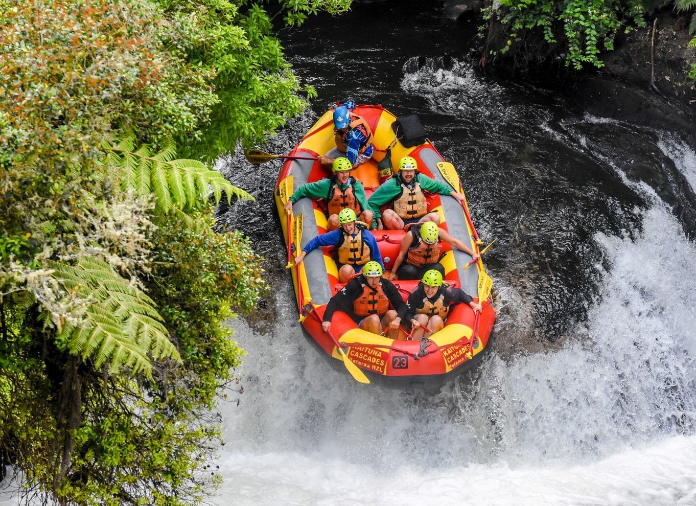 Kaituna River og Tutea Falls Whitewater Rafting