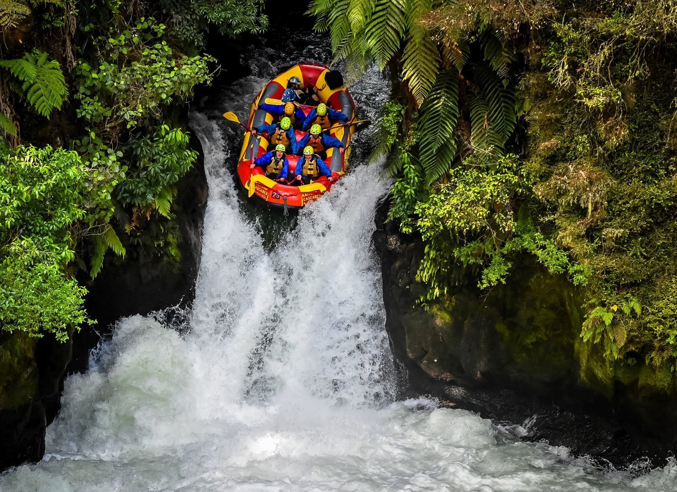 Kaituna River og Tutea Falls Whitewater Rafting