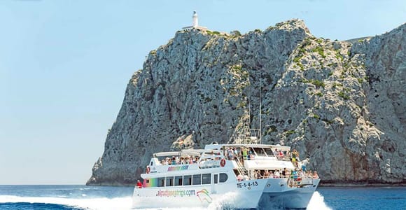 Alcudia: Bootstour zum Cap de Formentor und Formentor