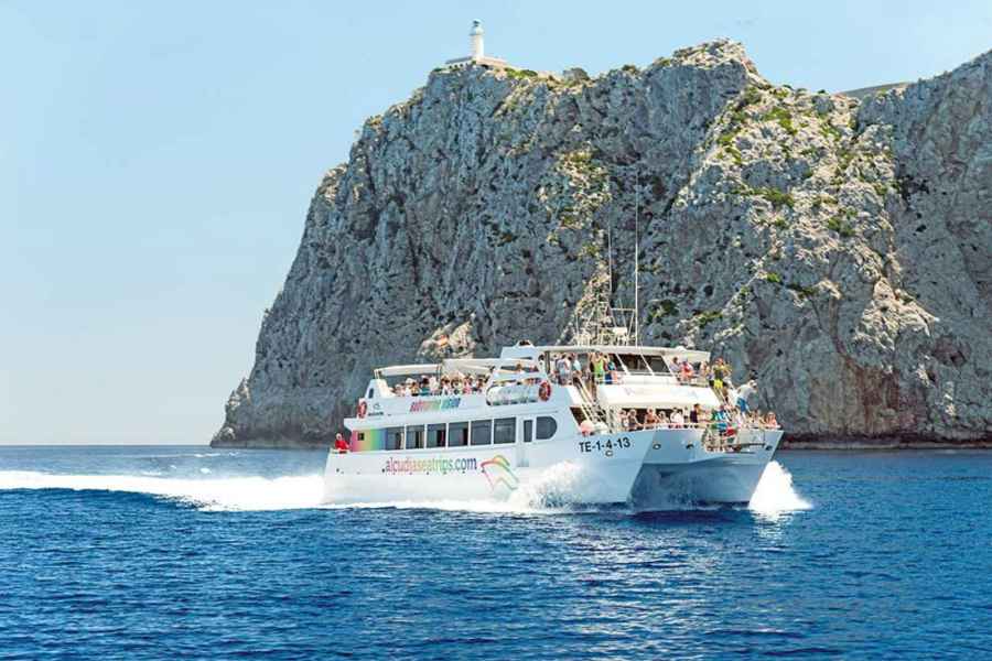 Alcudia: Bootsfahrt zum Cap de Formentor & Formentor