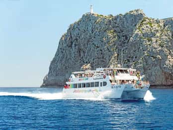 Alcudia: Boat Trip to Cap de Formentor and Formentor