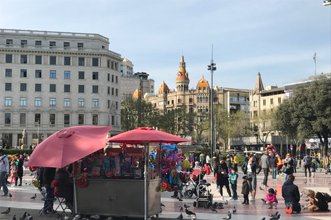 From Salou: Full Day Barcelona Panoramic Tour with Free Time From Salou: Full Day Barcelona Panoramic Tour in French