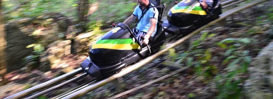 Jamaïque : Excursion en bobsleigh et aventure aux chutes de Dunn's River