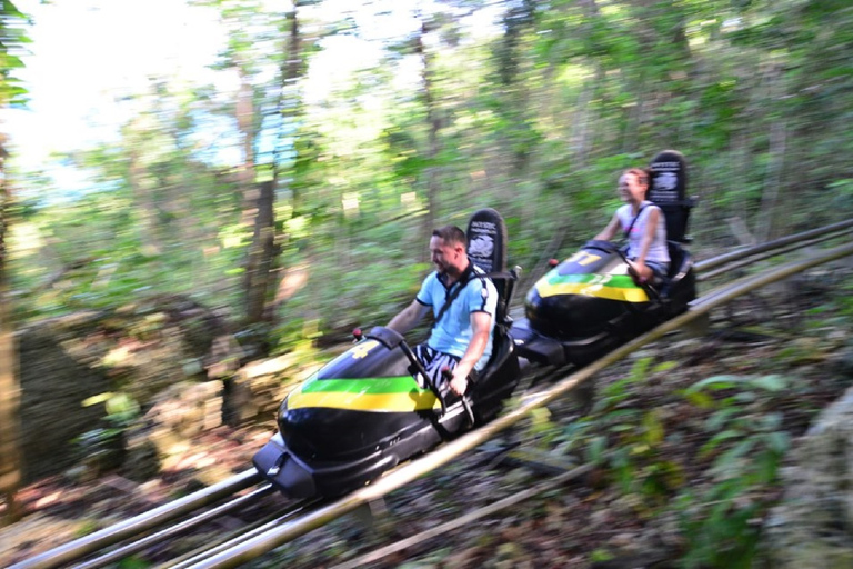 Jamaica: Bobsled and Dunn's River Falls Adventure Tour From Runaway Bay Hotels