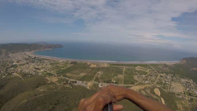 puerto lopez paragliding experience
