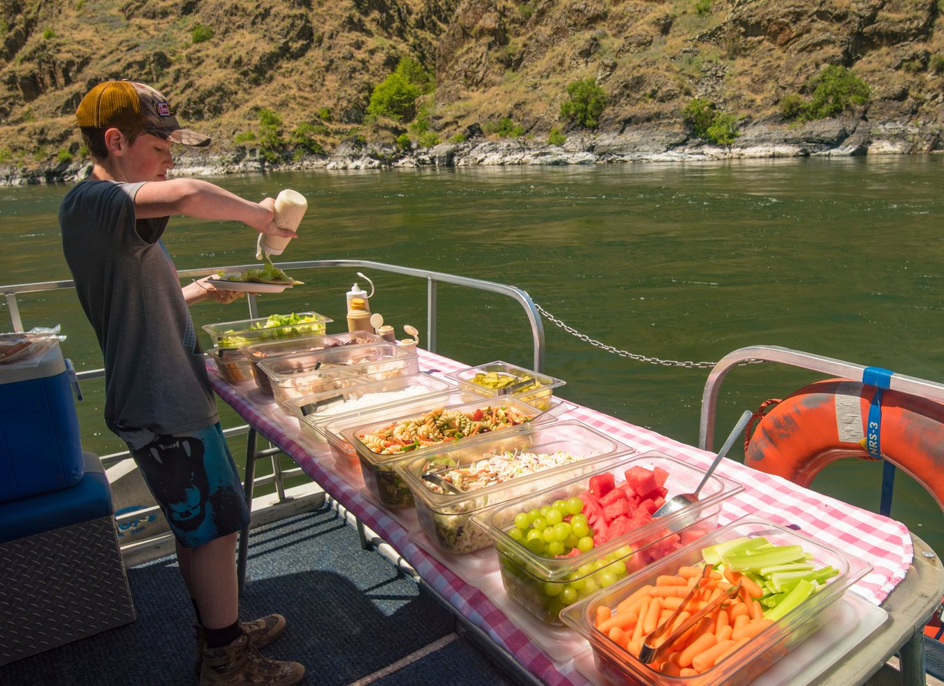 Hells Canyon: Yellow Jet bådtur til Kirkwood, Snake River