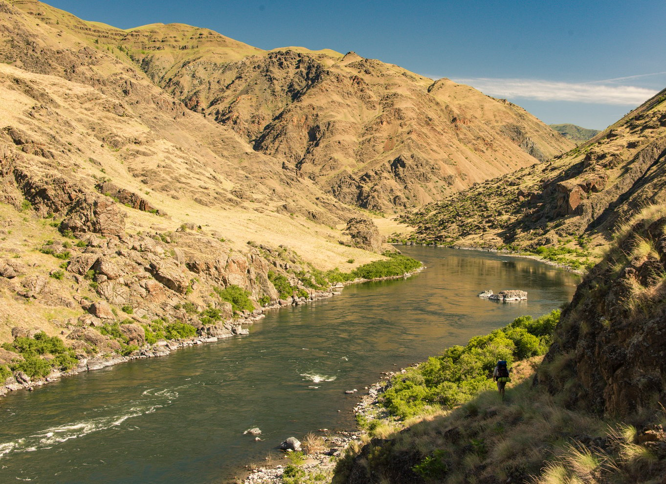 Hells Canyon: Yellow Jet bådtur til Kirkwood, Snake River