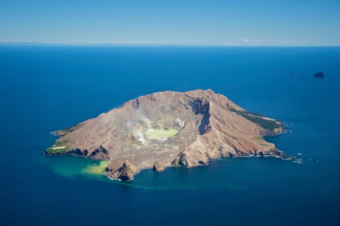 White Island & Whale Island: Rundflug über den Vulkan
