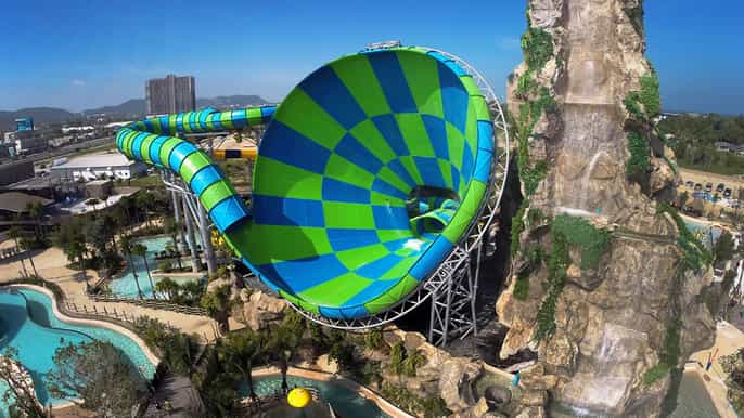 hua hin billet dentrée dune journée au parc aquatique de la jungle de vana nava