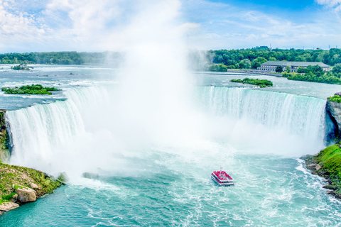 Toronto: Klasyczna całodniowa wycieczka autobusowa nad wodospad Niagara1-dniowa wycieczka z rejsem po Niagarze (bez lunchu)