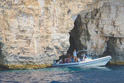 Split: Blue Cave, Hvar & 5 Islands Trip with Entry Ticket Group Tour From Split