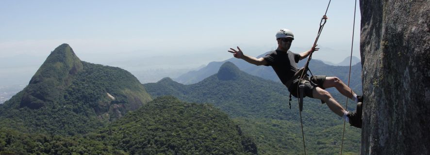 Rio de Janeiro: Hiking and Rappelling at Tijuca Forest