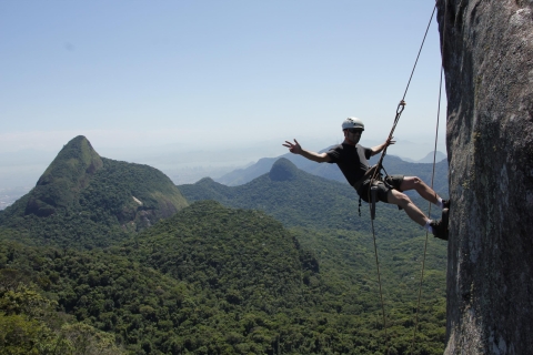 Río de Janeiro: senderismo y rappel en el bosque de TijucaTour privado con traslados al hotel