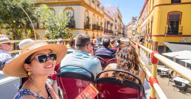Siviglia: tour sull'autobus turistico hop-on hop-off