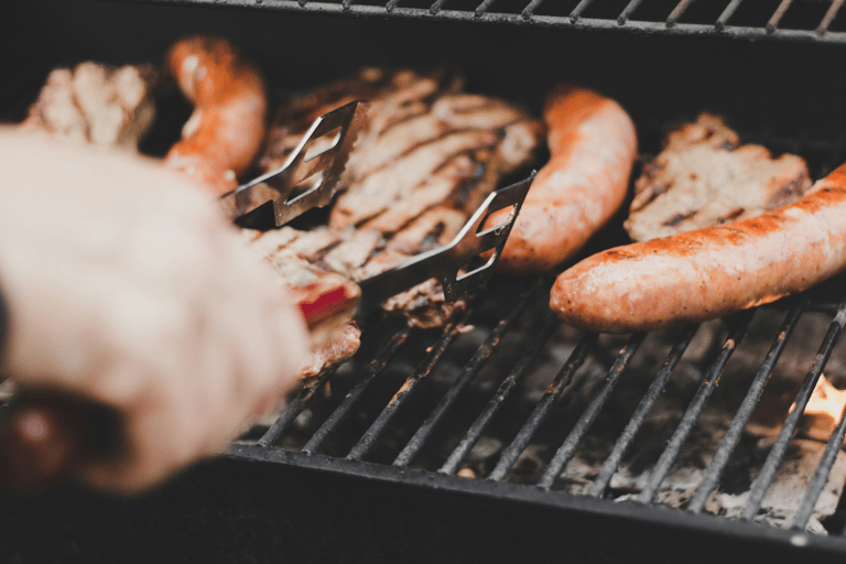 Grillning på Vesuviusberget med panoramautsikt