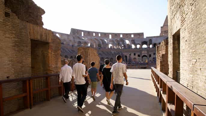 rome colosseum gladiator arena and roman forum tour