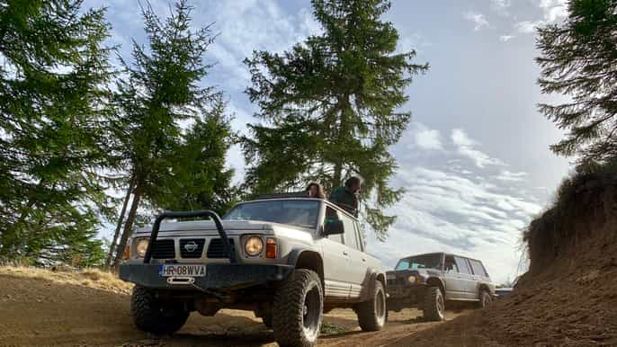eastern carpathians full day 4x4 tour