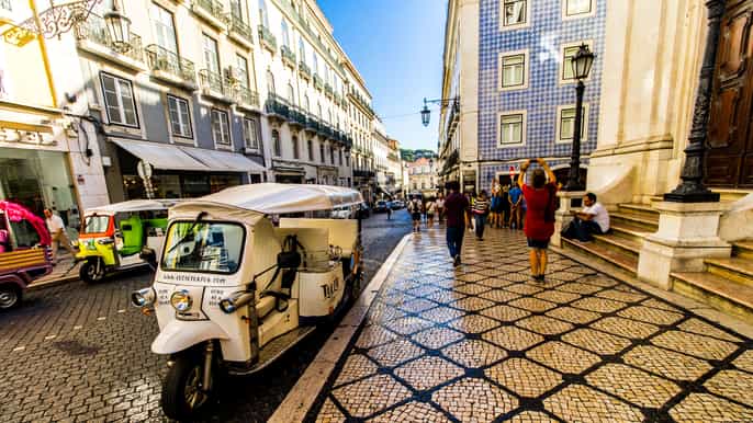 lisbon 3 or 4hour tuk tuk tour comprehensive overview