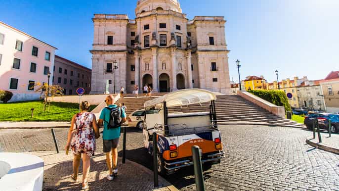 lisboa city tour tuktuk de 1 hora