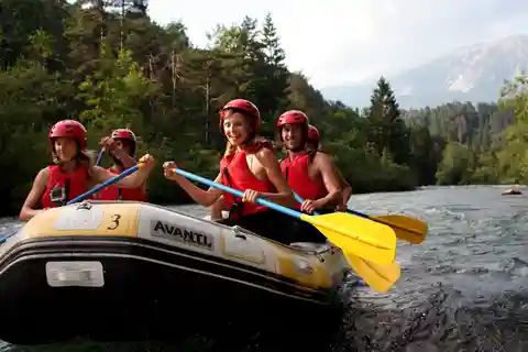 Abenteuer-Tag: Rafting und Canyoning