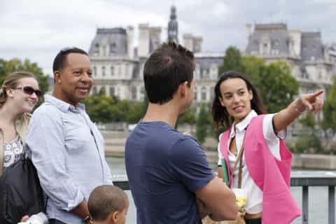 Paris: visite privée à pied d'une journée complète avec un local
