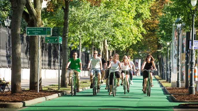 tour viena en bicicleta en 3 horas