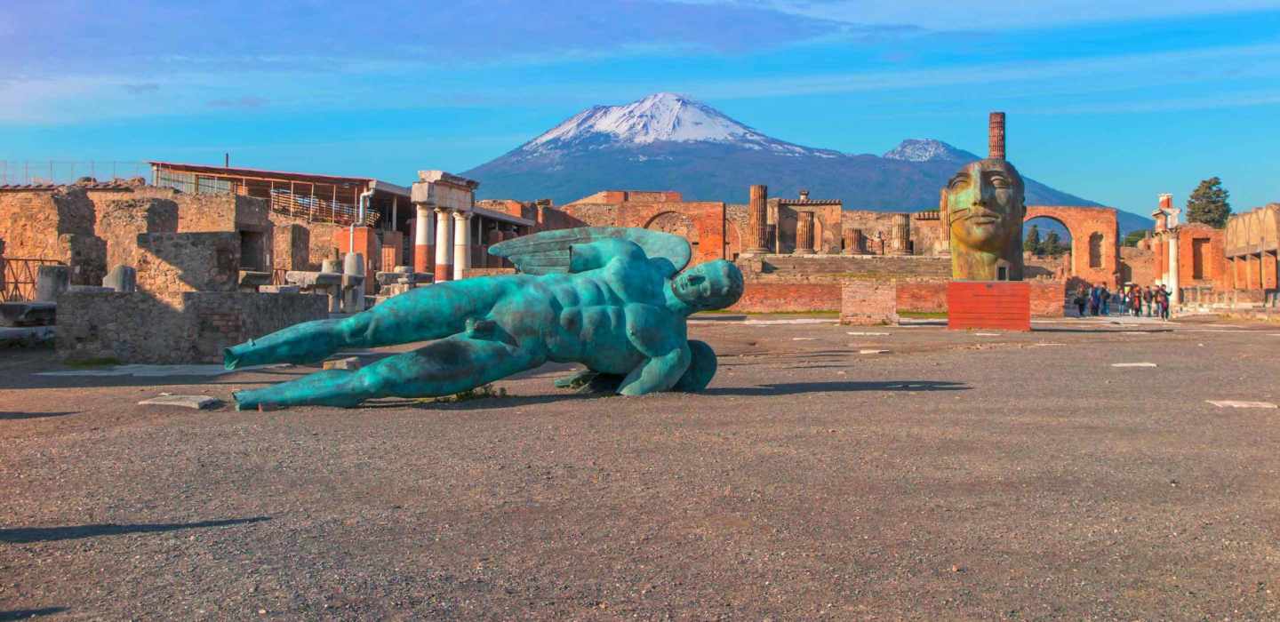 Von Rom aus: Pompeji Tagesausflug mit Schnellzug und Auto