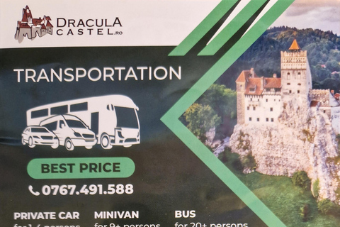 Excursión de un día exclusiva al Castillo de Drácula Bran - sólo 6-7 horas