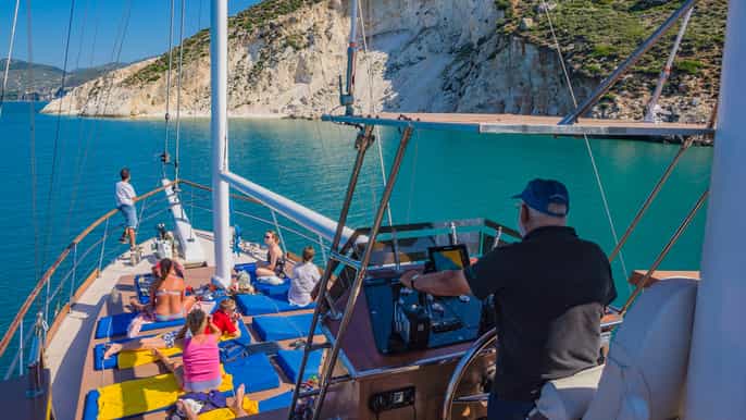 from argostoli port fullday cruise with lunch