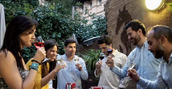 Zaragoza: Weinverkostung und Tapas