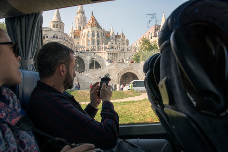 Budapest: Sightseeing med slottsberget, åktur genom Pest och kryssningRundtur på engelska