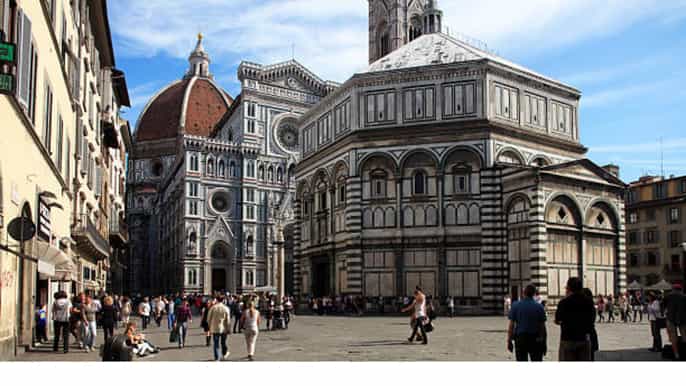 florence guided cathedral square tour and dome climb