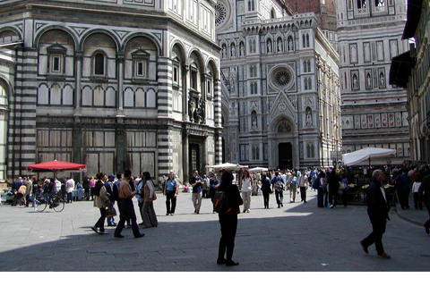 Florenz: Historischer Sneak-Peek auf dem Domplatz