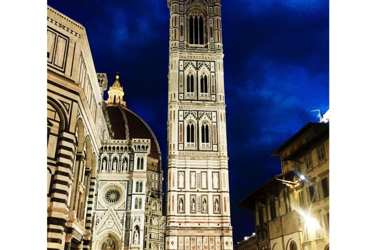 Florencia: vista previa histórica de la plaza del Duomo