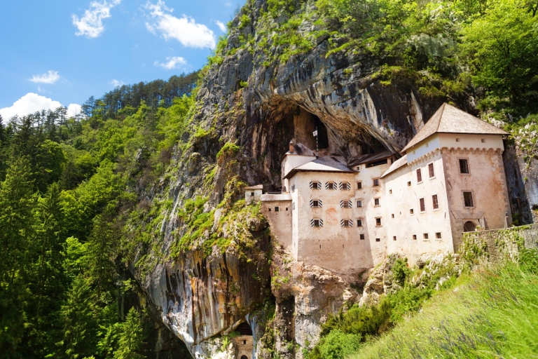 Depuis Ljubljana : grotte de Postojna et château de Predjama