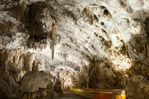 Depuis Ljubljana : grotte de Postojna et château de Predjama