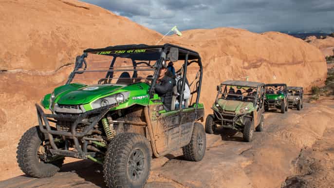 moab hells revenge 4wd offroad tour by kawasaki utv
