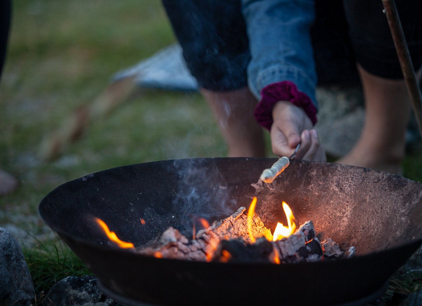Tromsø: Midnatssol med lejrbål i vildmarken