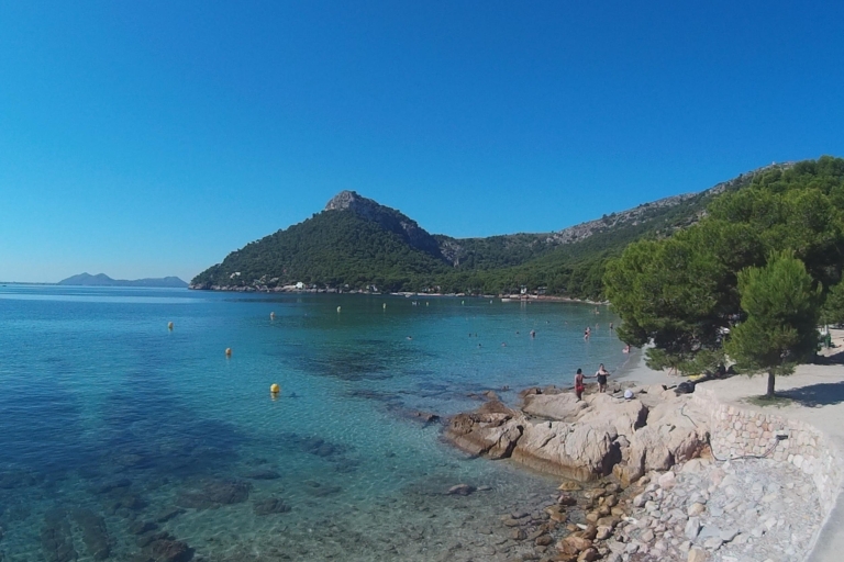 Mallorca: barco con visión submarina a la playa de Formentor