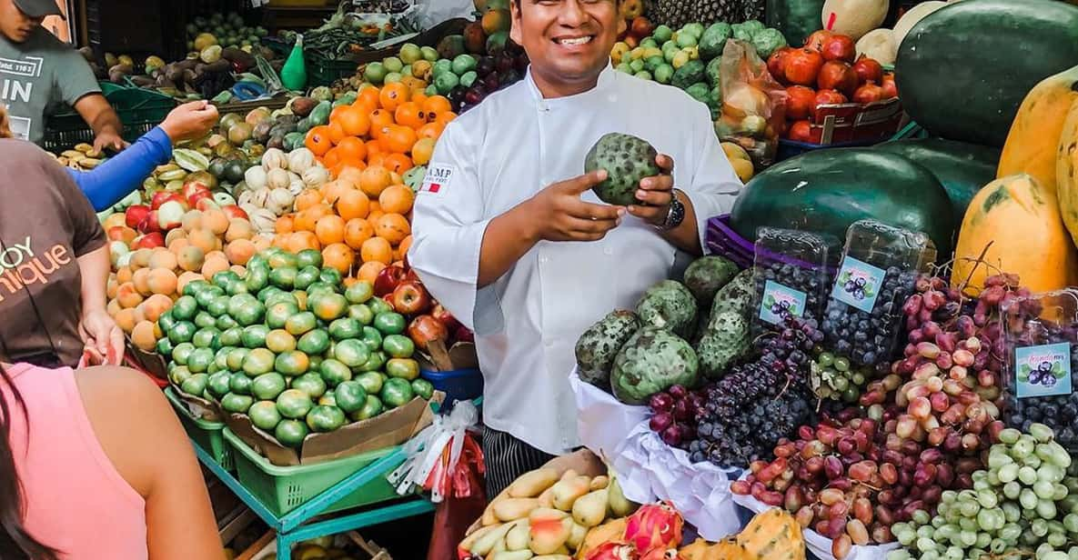 Lima: Peruvian Cooking Class with Market Tour, Exotic fruits | GetYourGuide