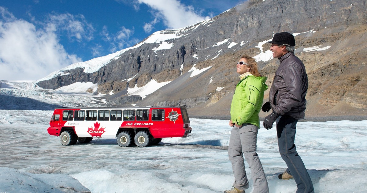 banff glacier tour