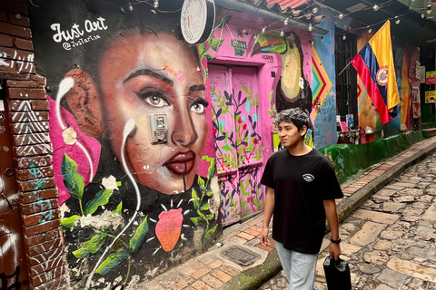 Bogotá: City Walking Tour with Museums and Coffee Tasting City Walking Tour without Transportation