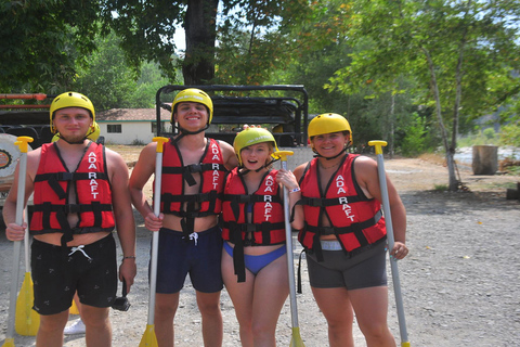 Antalya: Rafting, Canoeing & Zipline Combo with Lunch