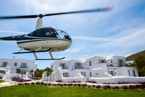 Helikoptertransfer zwischen Mykonos &amp; SantorinVon Santorin nach Mykonos: Maximal 4 Passagiere mit Gepäck