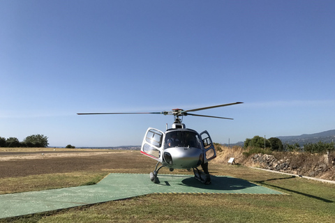 Helikoptertransfer zwischen Mykonos &amp; SantorinVon Santorin nach Mykonos: Maximal 4 Passagiere mit Gepäck