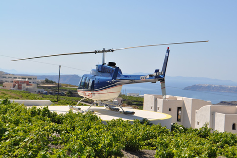 Helikoptertransfer zwischen Mykonos &amp; SantorinVon Santorin nach Mykonos: Maximal 4 Passagiere mit Gepäck