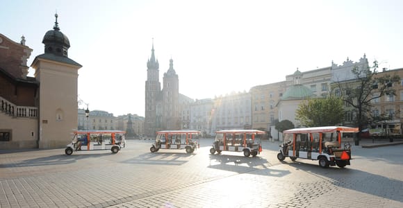 Discover Krakow: City Tour by Eco-Friendly Electric Car