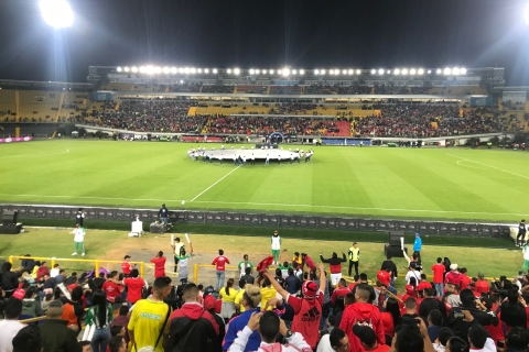 Bogota: live voetbalervaring